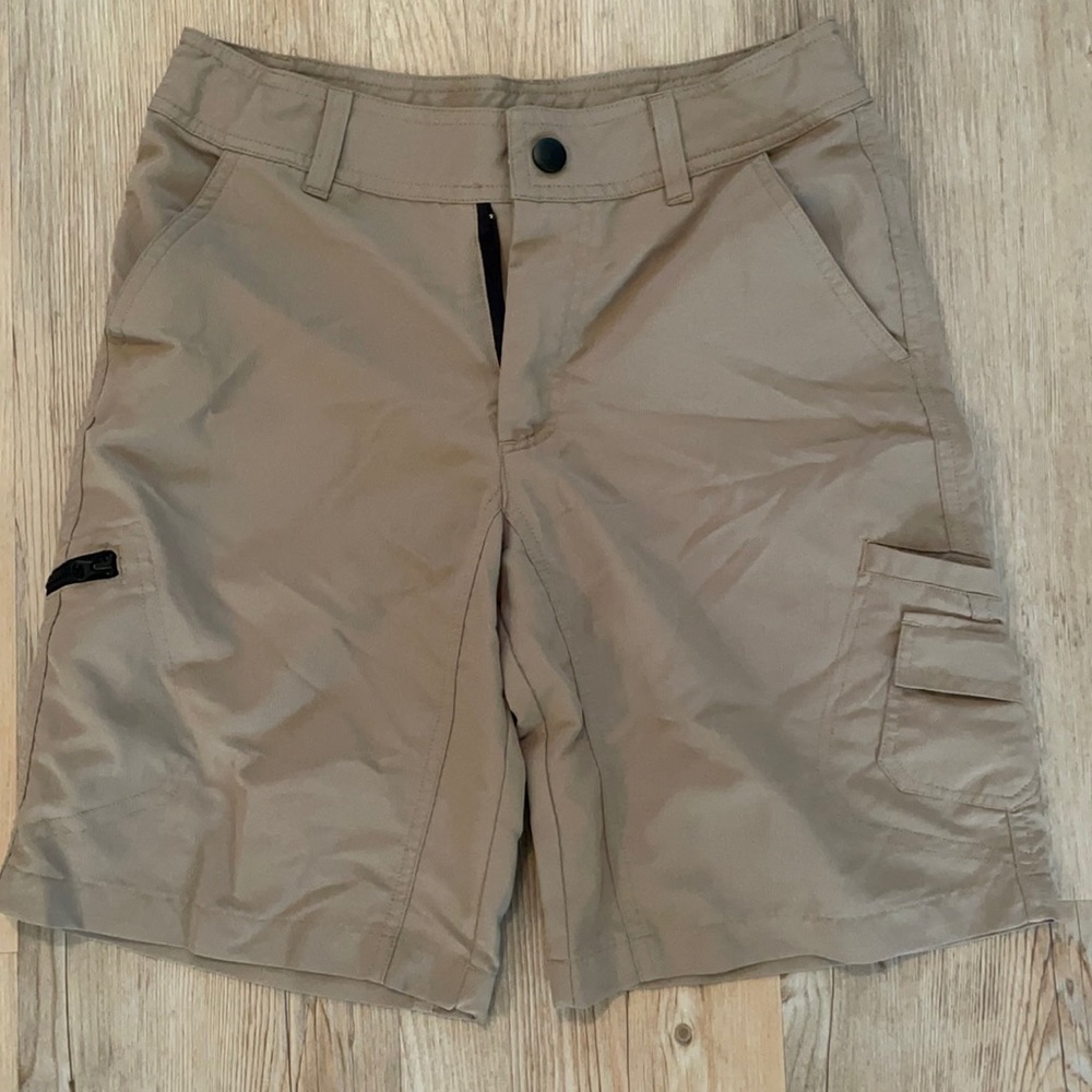 Boys khaki shorts